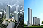 高层建筑模型
