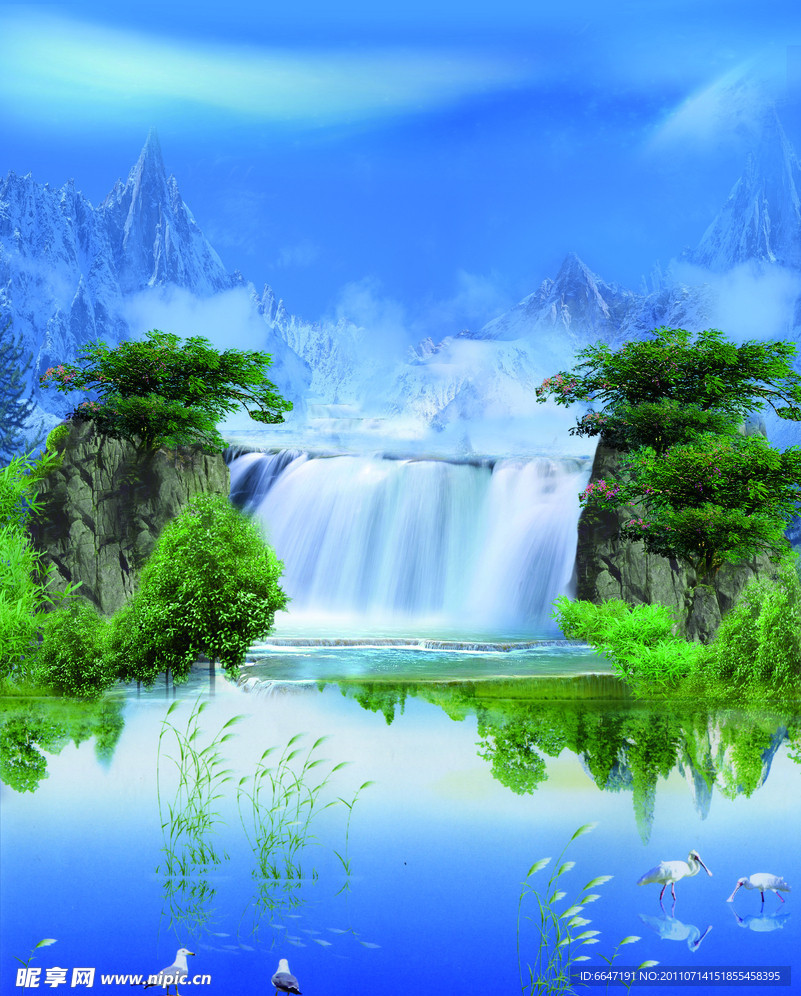 山水画