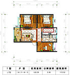 户型 房产 平面 CAD