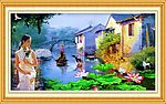 油画风景