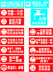 水房厕所提示牌