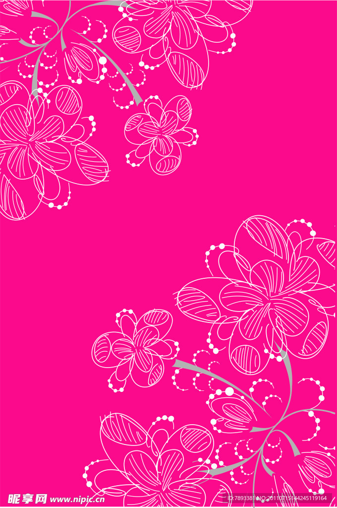 时尚花纹