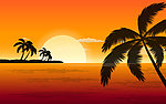 夕阳