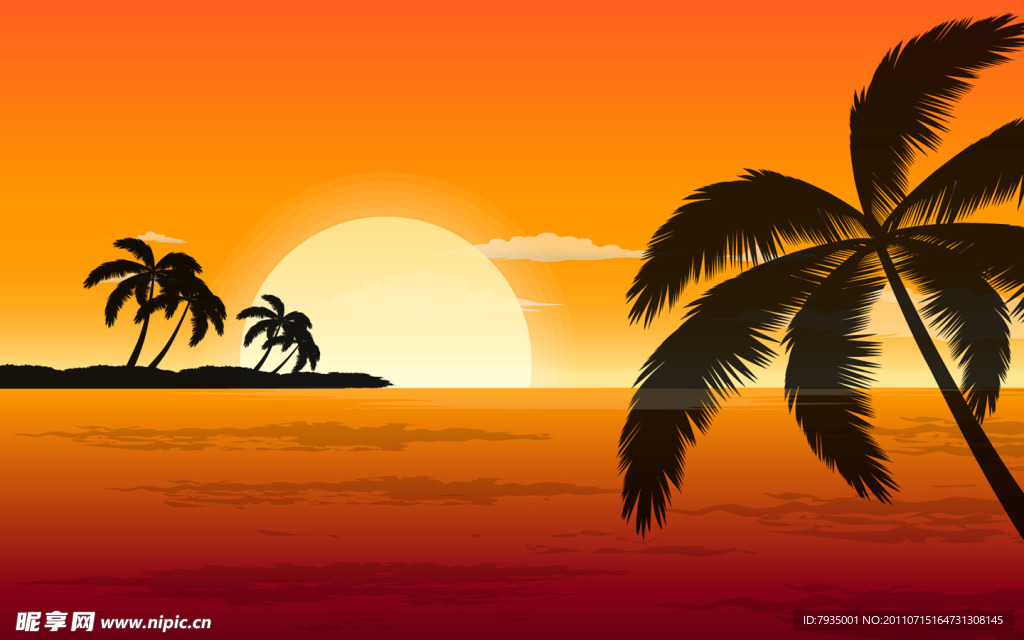 夕阳