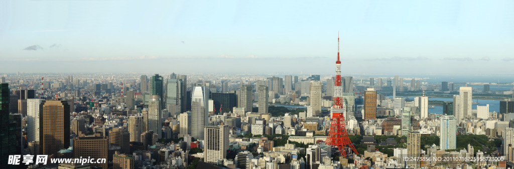 东京城市俯视