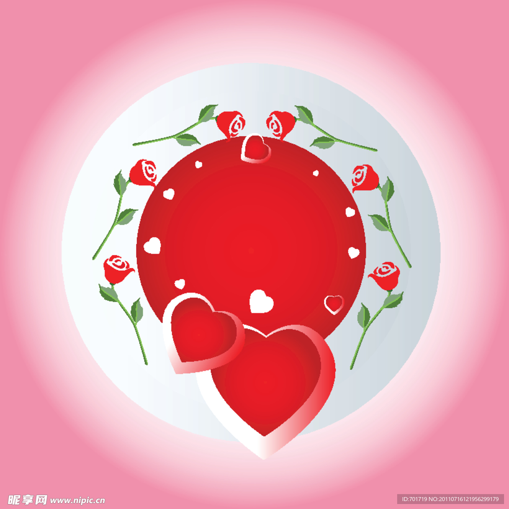 玫瑰花盘