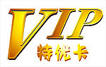 VIP 艺术字