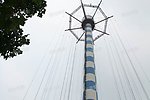 北京朝阳公园吊塔摄影