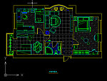 2室2厅CAD平面图