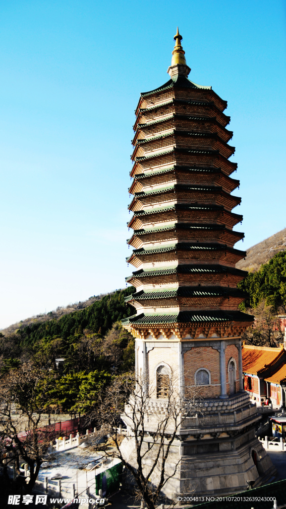 八大处 灵光寺 舍利塔