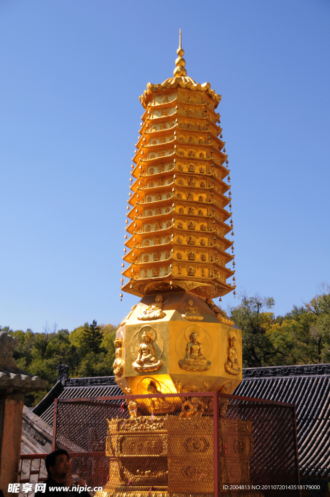 五台山 金塔