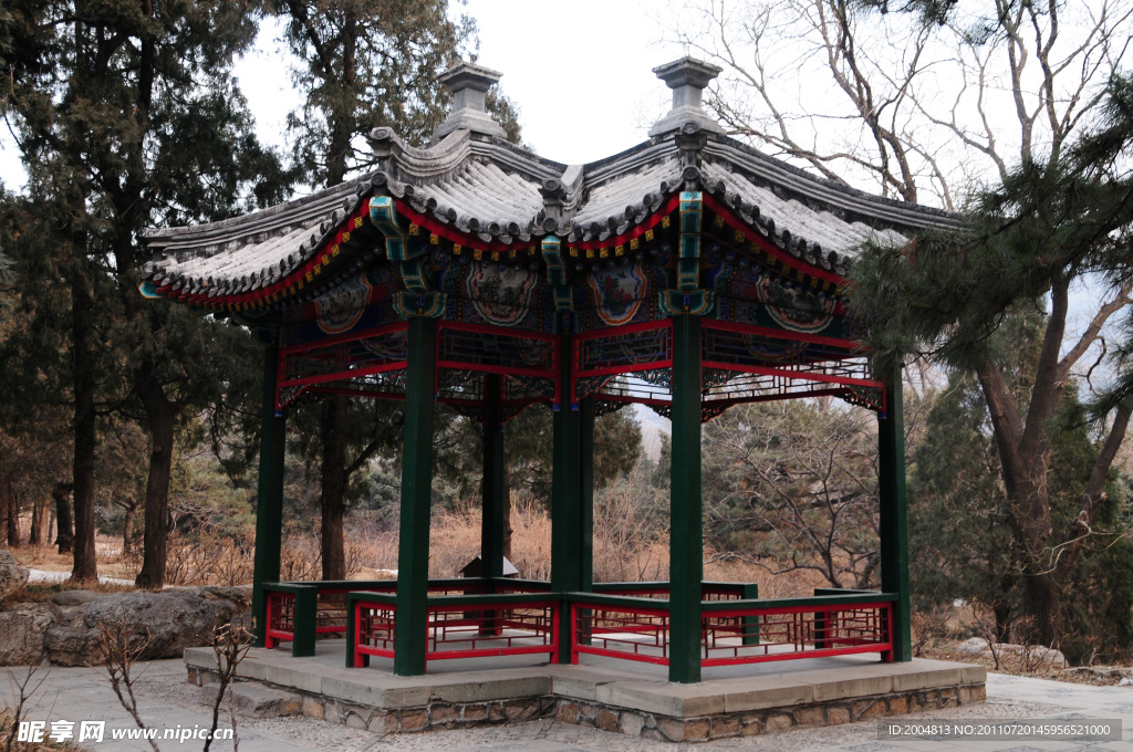 香山 亭子
