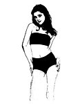 矢量 美女