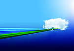 蓝蓝的天空
