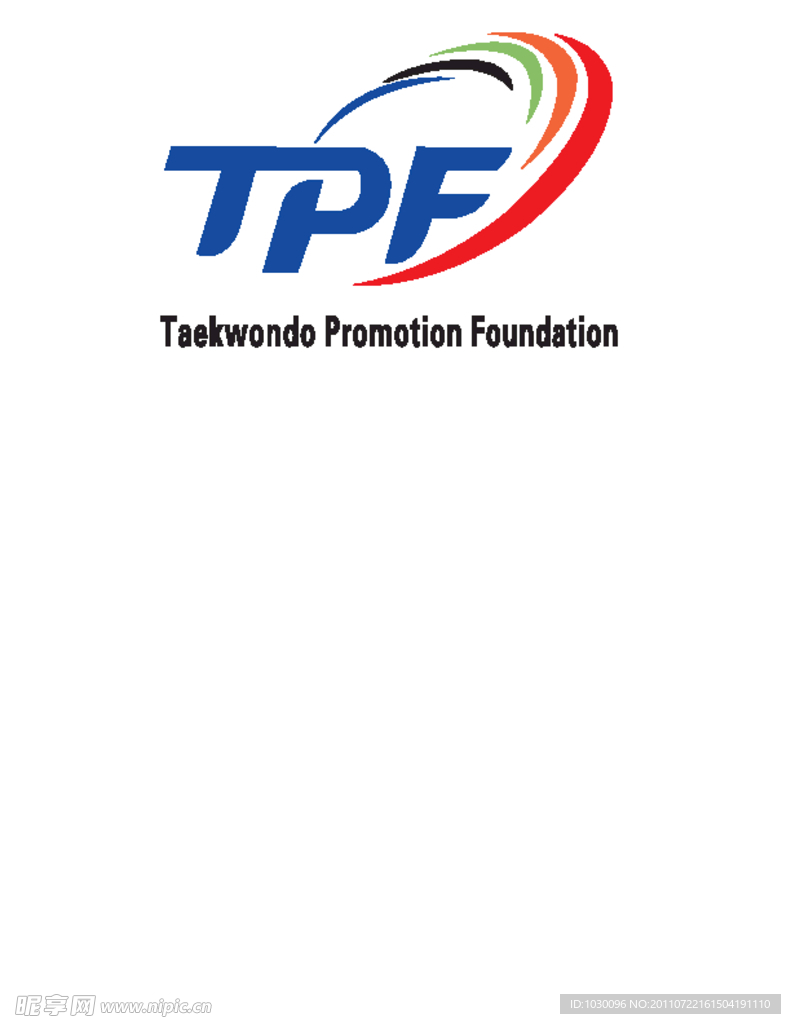 跆拳道协会标志TPF
