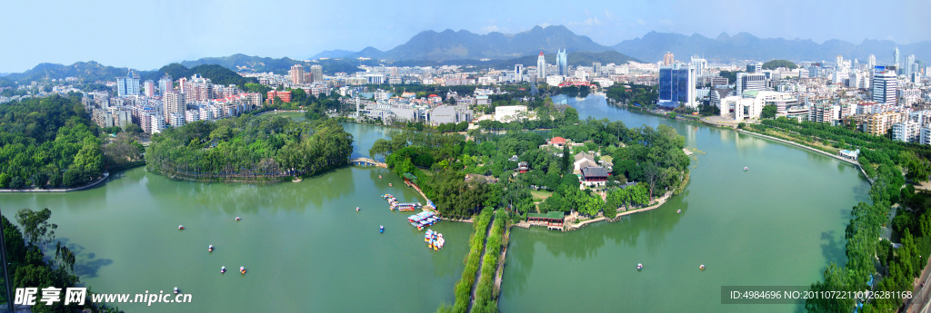 西湖全景