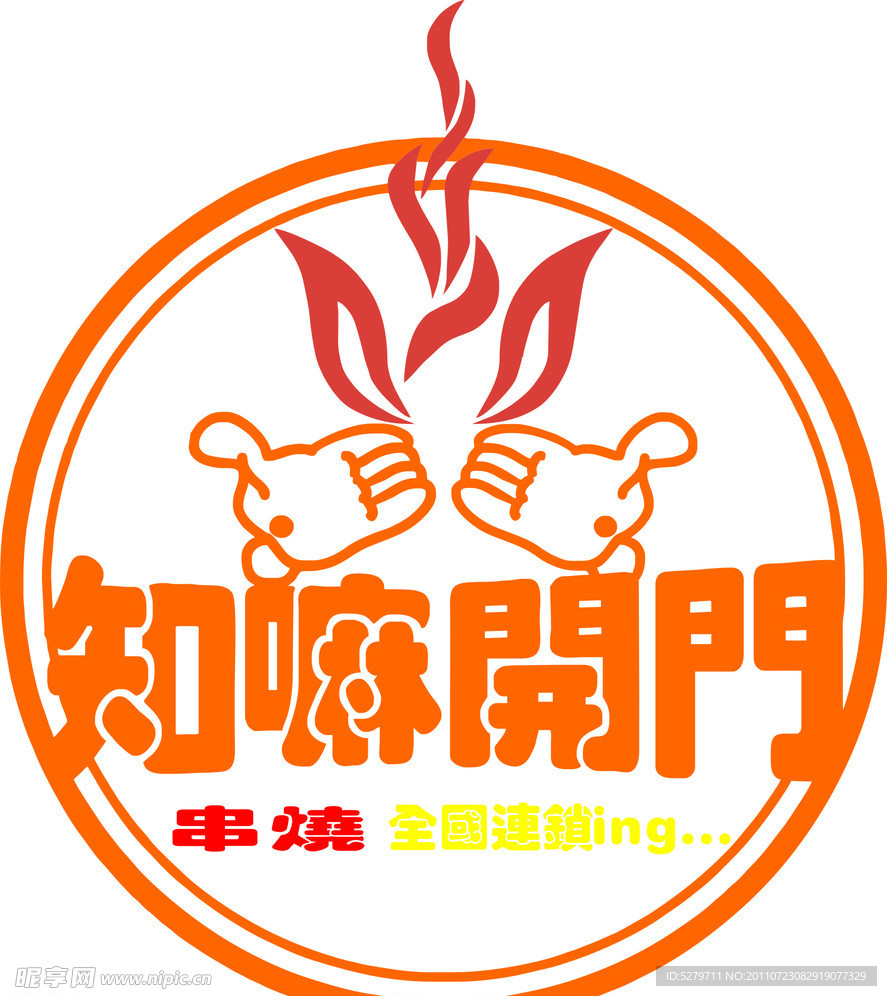 知嘛开门全国联锁店标识