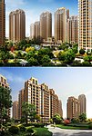 住宅小区建筑模型