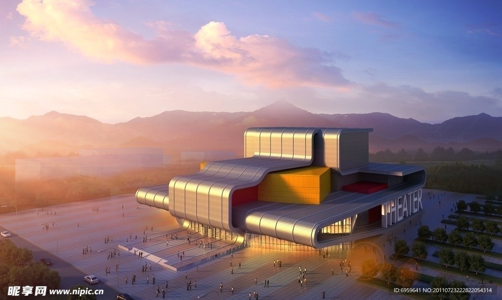 公建建筑模型