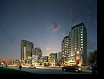 沿街商业区建筑模型