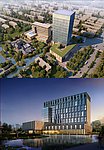 办公大楼建筑模型