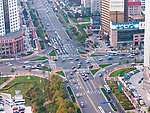 现代都市的十字路口