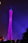 仰望夜塔