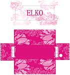 ELKO花纹花