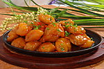 香酥辣味藕夹