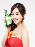 朴敏英烧酒广告