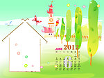 2012儿童台历