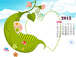 2012儿童台历