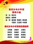 焦村乡中少年宫领导小组