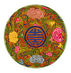 刺绣花图