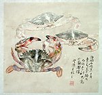 工笔螃蟹