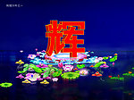 荷花海报