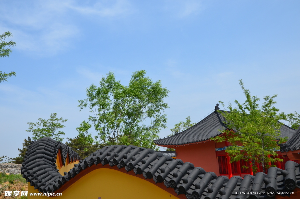 寺庙一角