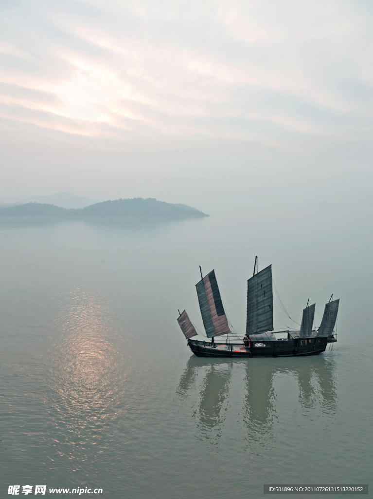 太湖帆船