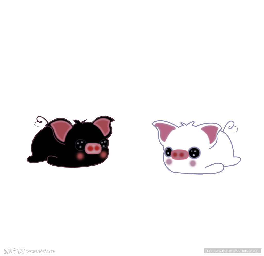 卡通小猪