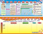 社会救助政策宣传栏 公示栏