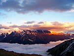 雪山云海