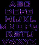 梦幻光线字体