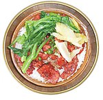 扣肉蒸饭