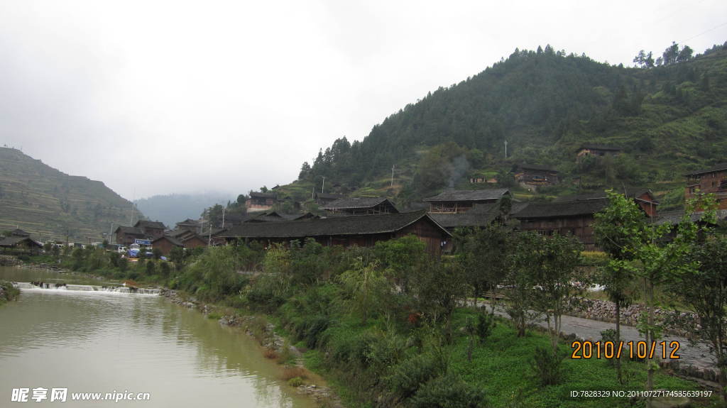 西江小溪山水