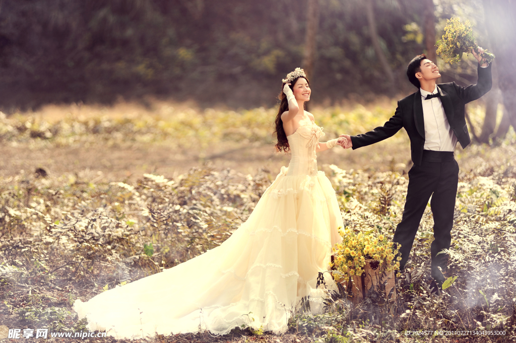 婚纱照 写真