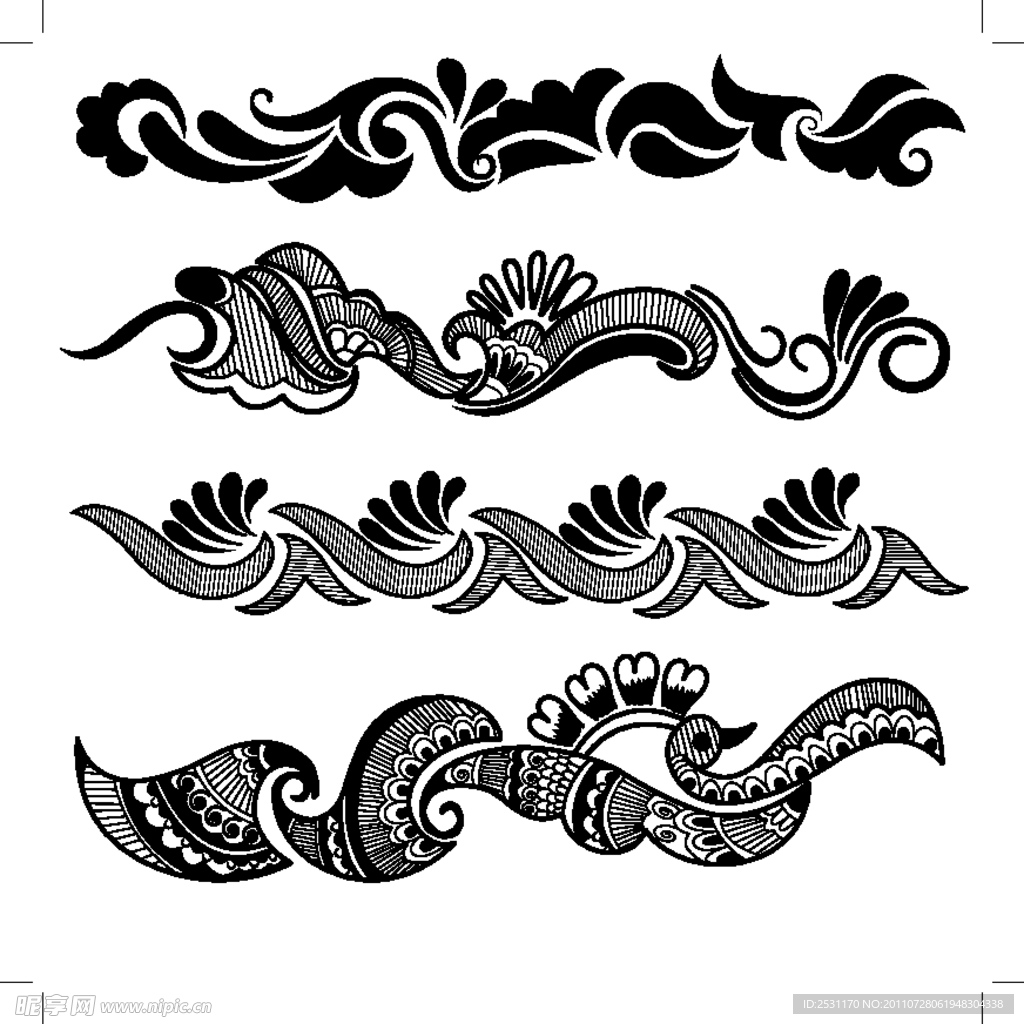 古典花纹