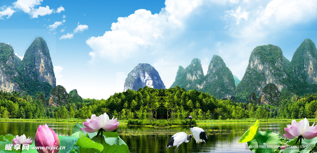 山水画
