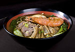 虾牛肉面