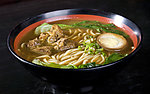 中餐面条特写
