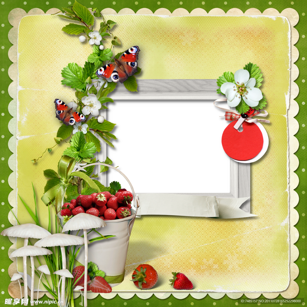 草莓相框
